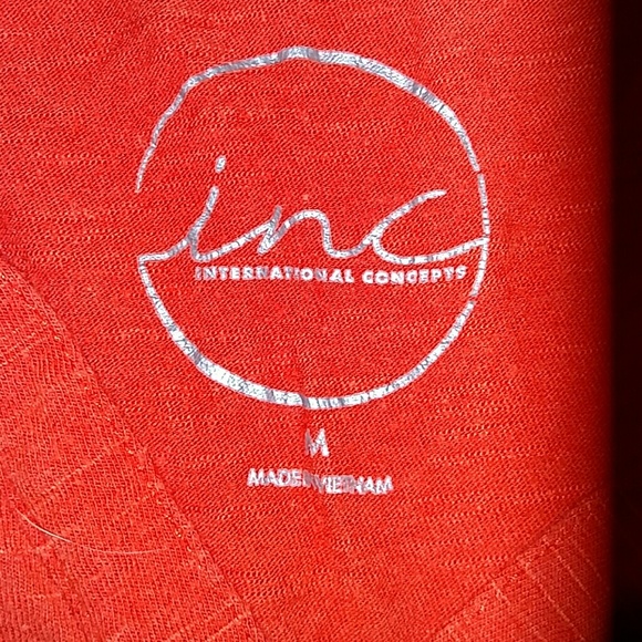 🌺Cute Inc orange sleeveless summer top - Picture 4 of 4